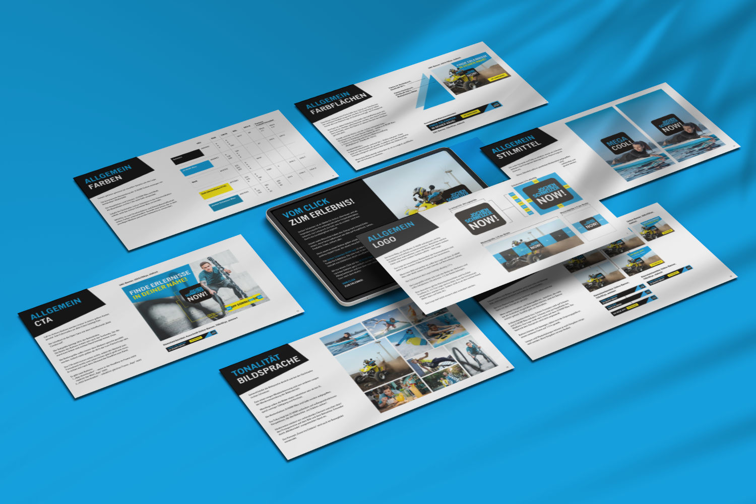 Jochen Schweizer NOW Look and Feel