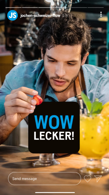 Jochen Schweizer NOW Social Media 4