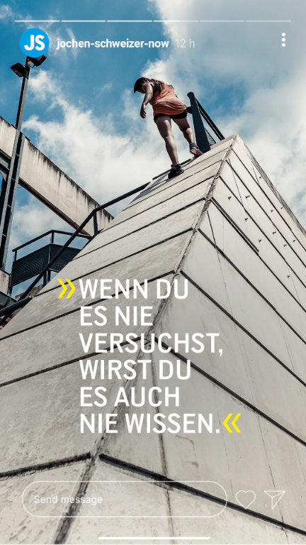 Jochen Schweizer NOW Social Media 6