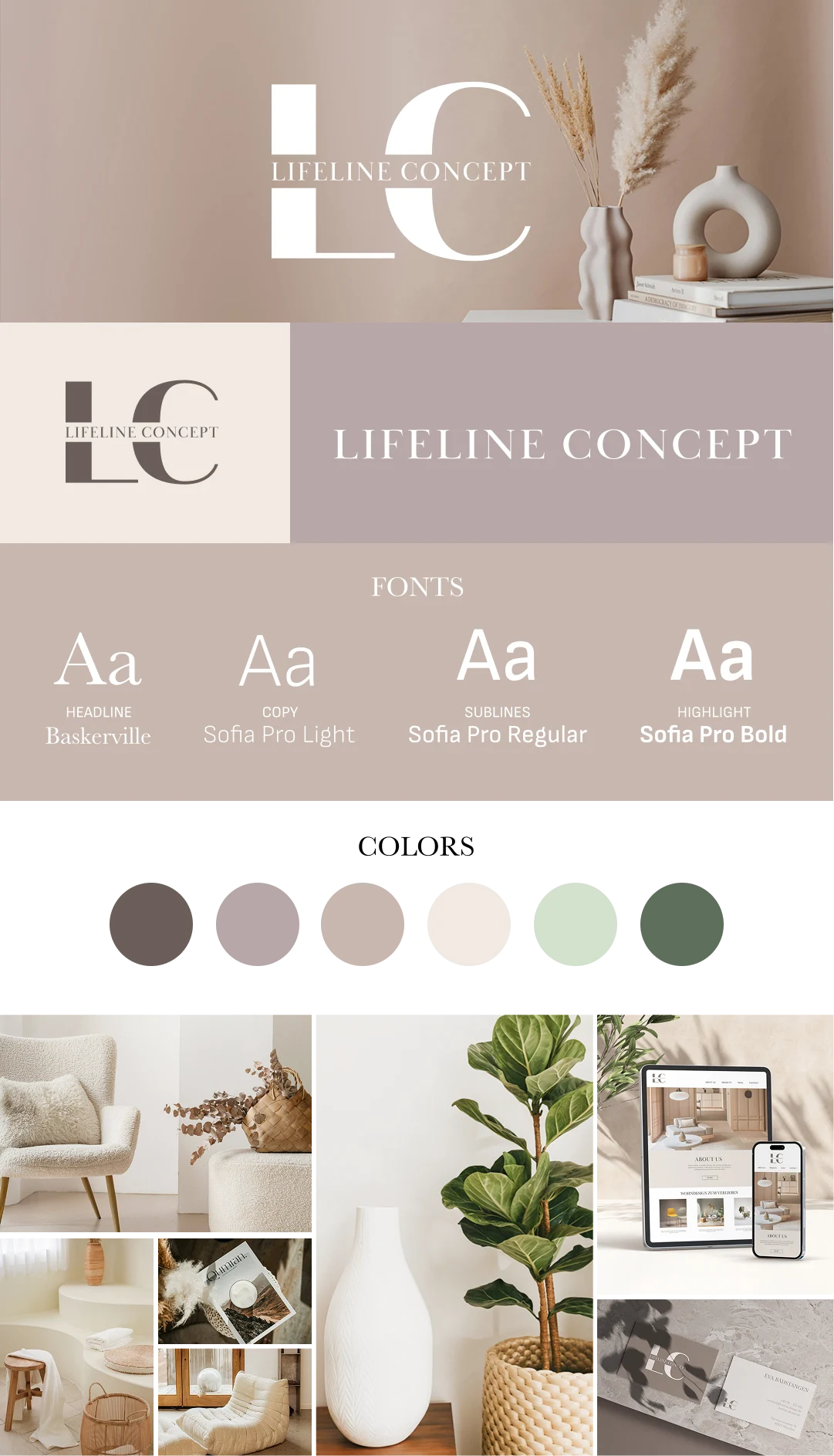 Branding Lifeline Concept